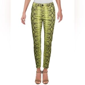 Hudson Nico Denim Size 25 Snake Print Women's Pants BNWT